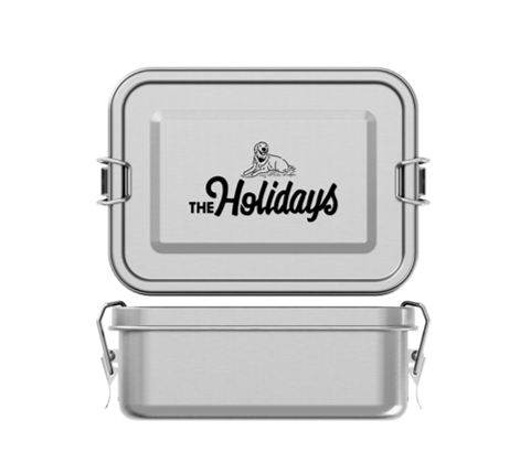 Nibbles Lunch Box 800ml (SILVER)