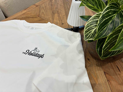 【良質！着心地◎】THE HOLIDAYSオリジナルTshirt（organic cotton１００％）寝そべるワンコ